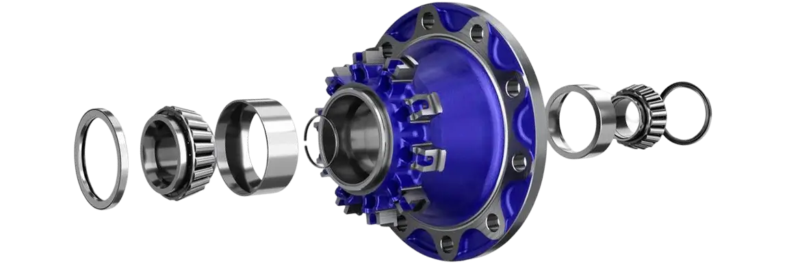 Corpo do Diferencial – Visão Explodida Corpo do Diferencial - Visão Explodida